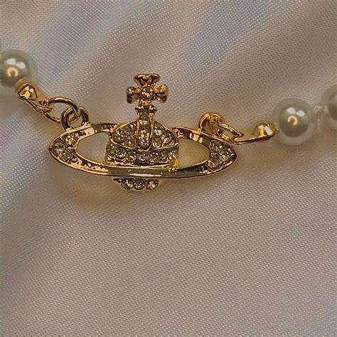 necklace with pearls and saturn|orb pearl necklace vivienne westwood.